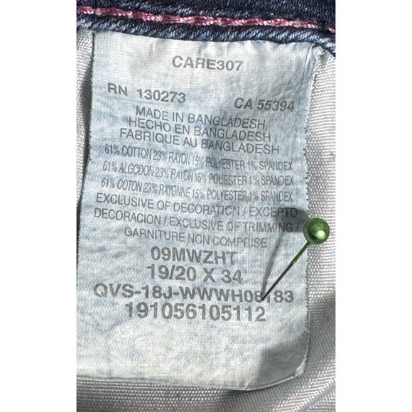 WRANGLER Retro Mae Bootcut Jeans 19/20x34 09mwzht - Picture 9 of 12